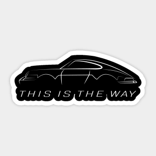 This Is The Way Sticker